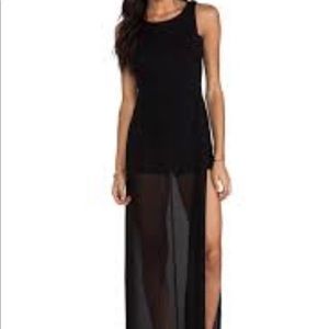 Bcbg Kenzie formal black romper dress